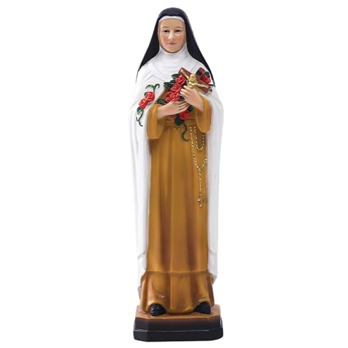 Estatua religiosa de resina St. Therese 8.2x2.4x2.2 in miniatura 6