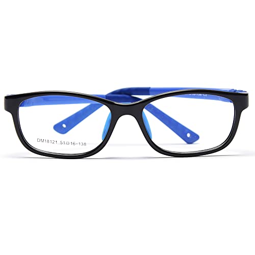 kachawoo Square Silicone Glasses for Kids Boy TR90 Pink Girl Optical Children Ultraligt2