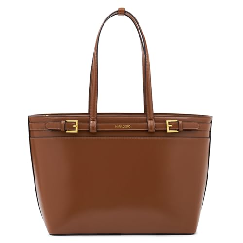 Image of Miraggio Seoul Tote Bag For Women Office Use | Tote Bags For Women Stylish Main Compartment Can Fits Upto 15 Inches Laptop | Structured Shoulder Tote Bag