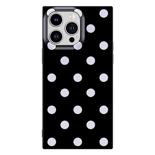 Cocomii Square Iphone 13 Pro Case - Square Geometric Pattern - Slim - Lightweight - Glossy - Sturdy Tpu Silicone - Black & White Polka Dots - Cover Compatible With Apple Iphone 13 Pro (Polka Dots) #TOP5