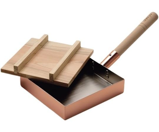 dancyu 純銅玉子焼 木蓋・磨き剤付 Amazon.co.jp: 和平フレイズ dancyu 純銅 玉子焼 18×18cm 木蓋付 ガス