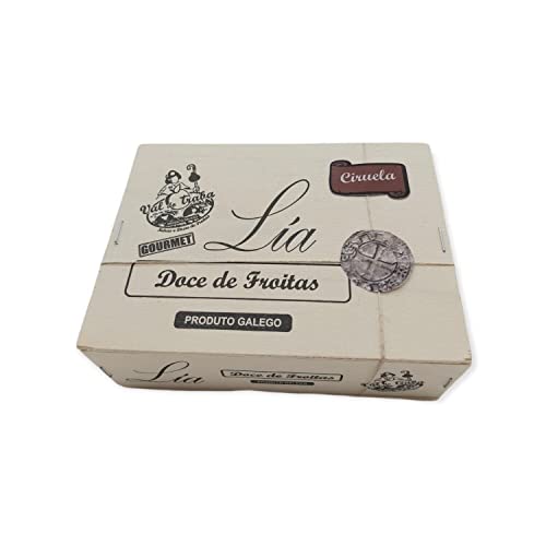 DULCE DE CIRUELA 250grs CAJA MADERA LÍA GOURMET Cover