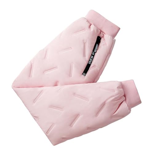 Conjunto 3 4 nieve para niños y niñas de 2 a 14 años, pantalones gruesos de invierno cálidos, ropa deportiva para niñas De 4 (Red, 11-12 Years)