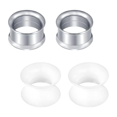 Rajnard Surgical Steel Ear Tunnels and Plugs Cover