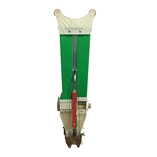 Gmjay Máquina de Fertilizante Portátil de Mano, Sembradora Manual Ajustable para Maíz, Soja, Sembradora de Maní, Herramientas de Jardinería Doméstica,