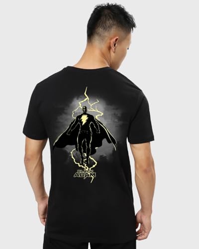 Image of Bewakoof Men's Graphic Printed 100% Cotton T-Shirt - Regular Fit, Round Neck, Half Sleeves