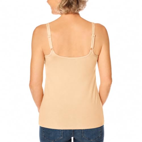 Image of Amoena Women's Valetta Pocketed Camisole W /Built in Shelf Bra