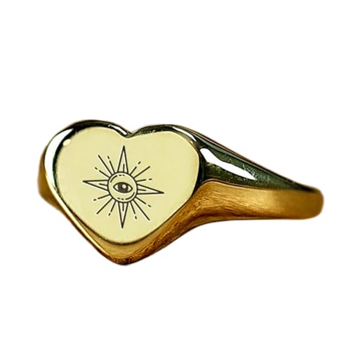 Bague œil de la providence hypoallergénique en argent et or