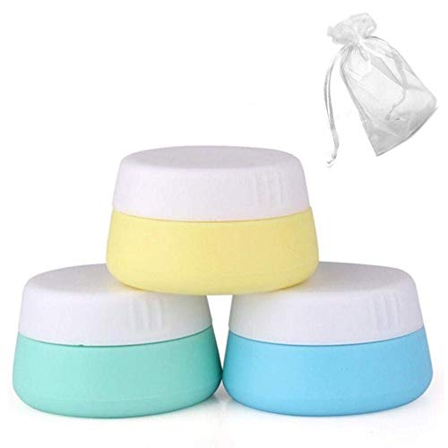 Preisvergleich Produktbild chunnron Reiseflaschen Reiseflaschen Set Behälter für Lippenbalsam Reise Toilettenartikel Flaschen Toilettenartikel in Reisegröße Behälter Mit Deckeln 10ml