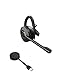 Produktbild Jabra Engage 55 Schnurloses, Convertibles Headset mit EarHook, Kopf- und Nackenbügel und Link 400 USB-C DECT-Adapter - Mikrofon mit Geräuschunterdrückung, Gehörschutz - UC kompatibel - Schwarz