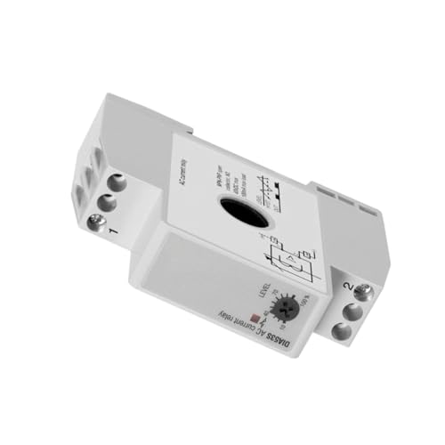 DIA53S72450AFB002 Overcurrent Monitoring Relay, AC Current Sensor for Industrial Motor Protection, DIN Rail Mount