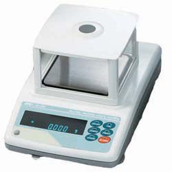 A&D Engineering Electronic Toploading Balance, 310g Capacity, 0.001g Readability, 128mm Width x 128mm Depth Pan
