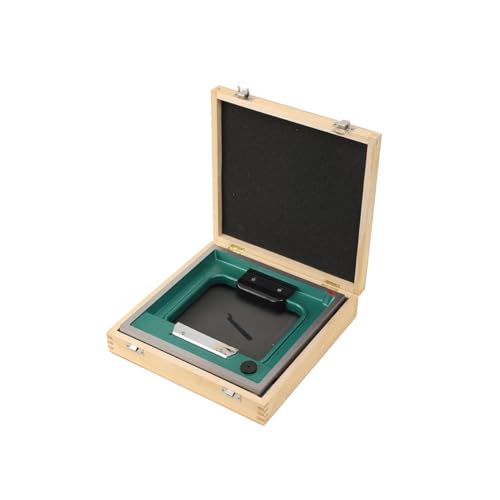 [Alta Precisione]: 0,02 mm/m. 250x250 mm Livello Bolla.