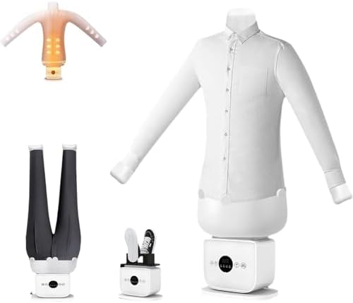 Smart Inflatable Ironing Machine, Automatic Humanoid Steamer with 360° No Blind Spots - Efficient Garment Drying & Ironing Solution for Effortless Clothing Care