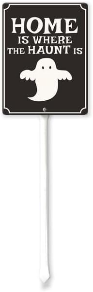 Miniatura 17 de Eveokoki Halloween Yard Sign Flying Lessons Decorations Yard Signs Decorative Garden Stakes Aluminum Outdoor Lawn Signs for Halloween Party Yard