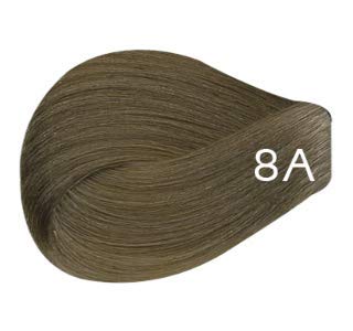 Miniatura 2 de Vivitone Color crema permanente (rubio ceniza claro 8A), 3 onzas, cobertura 100% de las canas, brillo duradero, fabricado en Italia.