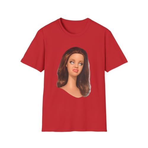 Tee shirt sarcastique femme eye roll en coton motif roulement des yeux