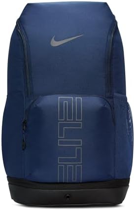Nike Mochila Varsity Elite (32l), Azul-marinho meia-noite/preto