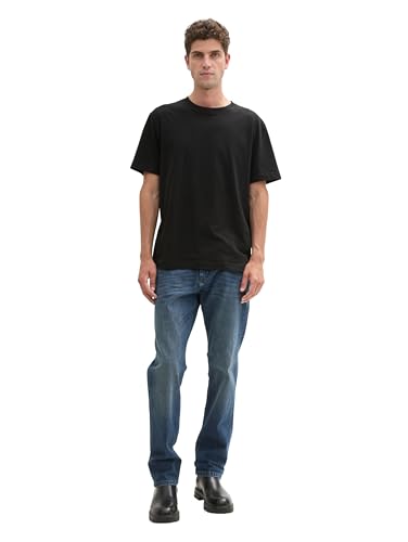TOM TAILOR Herren Marvin Straight Jeans,10281 - mid Stone wash Denim, 31/34 – Ansicht 6