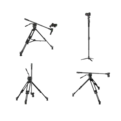 Moza Slypod Pro Monopod Motorized Motion Camera Slider Accurate Position & Speed Control Extend Out 520Mm Maximum Speed 40Mm/S With Pan And Tilt Head & Tripod #TOP6