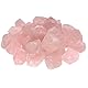 Wassersteine 300g | 100% naturbelassene Edelsteine Heilsteine | Echte unbehandelte Rohsteine für Edelsteinwasser Lebensquelle Plus (Rosenquarz)