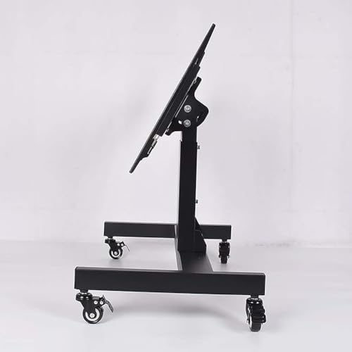 Soporte móvil para TV 32-65 pulg, negro, con ruedas miniatura 3