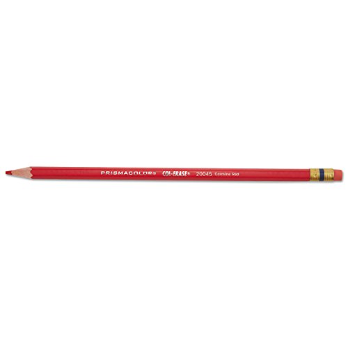 2 DOCENAS Lápiz de color borrable prismacolor carmín rojo miniatura 2