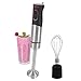 ProfiCook Set frullatore a immersione 2 in 1 PC-SMS 1226 con frusta in acciaio inox, ideale per frullati, cocktail, pappa e panna, con molti accessori, silenziosa, 1000 Watt