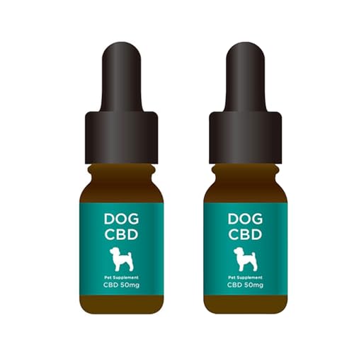 【獣医師監修】JustRelax DOG CBD 10ml CBD含有量50mg 犬用 MCT配合 ペットサプリメント 日本製 2個セット ギフト