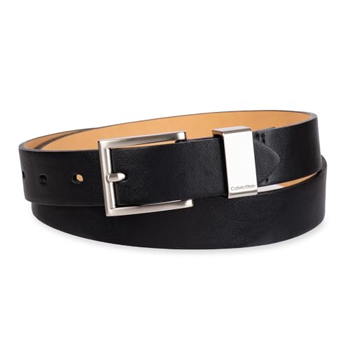 Calvin Klein Women's Metal Loop Slim 1 Inch Fashion Belt for Trousers, Jeans, Dresses