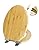 Elongated Bamboo Toilet Seat with Lid Quick Release Slow Close Zinc Alloy Strong Hinges Natural Bamboo, Light, 19-inch