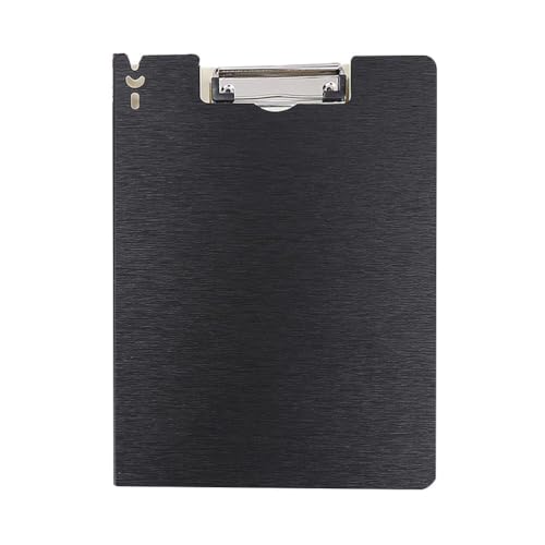 A4 Foldover Clipboard Foldable Clipboards File Folder Flip Writing Pad Lightweight PVC Clip Boards Document Organizer for Business Office School Hospital Nurses Students