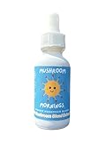 Mushroom Mornings Extract - Organic Alcohol-Free -14 Mushroom Blend Liquid Drops for Energy, Focus and Immune Support - Reishi, Lion's Mane, Cordyceps, Chaga, Turkey Tail and More -1 fl oz.