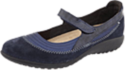 Image of NAOT Footwear Women's Kirei Maryjane with Cork Footbed and Arch Comfort and Support - Lightweight and Perfect for Travel- Removable Footbed