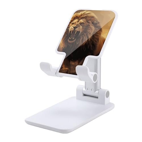 Support de téléphone portable pliable compatible iPhone et Android réglable