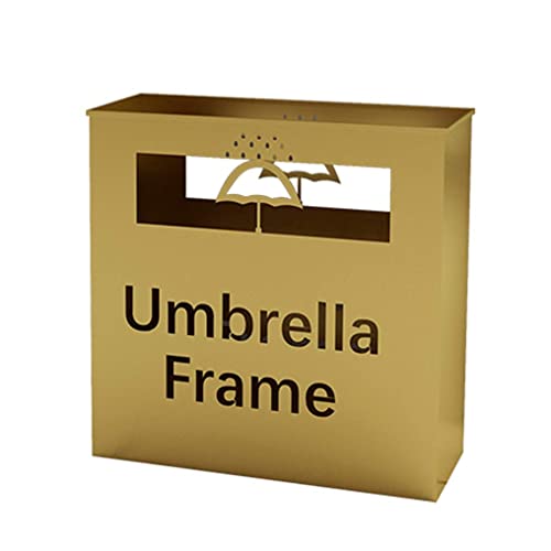 Support de rangement portatif pour parapluie canne et queue doré - 2