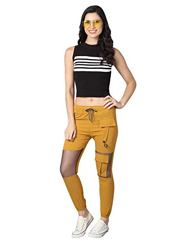 Image of dockstreetWomen Lowers Bz17mustard netpckttoko Mmustard net Pocket Cargo M