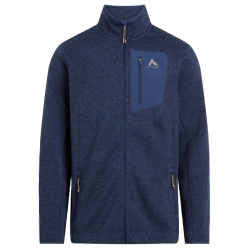 McKinley Skeena III Herren Unterjacke, 913 Melange/Navy, XXL