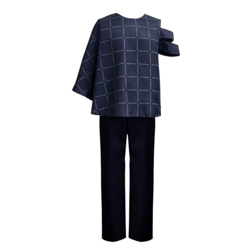 AIYINIY Disfraz de cosplay de anime para Halloween, carnaval, fiesta, adulto (Mahito, XXL)