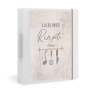 Kuschelich Flexibook Rezeptordner PP1003 Lieblingsrezepte Design
