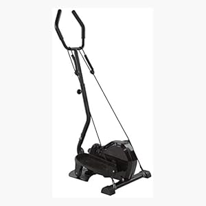 Stepper Fitness Multi-Function Elliptical Machine Home Pull Stepper for Exercise Machin Folding Workout Step Machine for Home Use Detachable Armrest Pull Rope