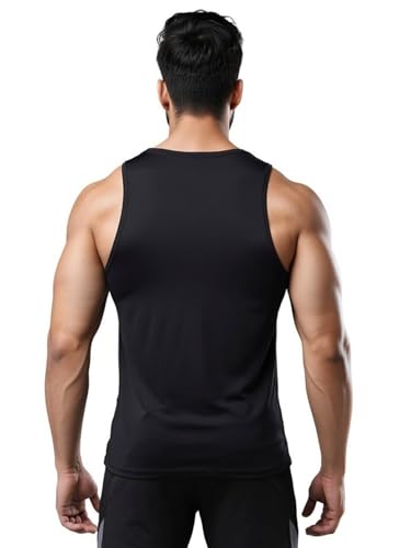 Image of 3Colors Men's Active Sleeveless Polyester Tank Top- Cool and Comfortable Workout wear, Dry fit Gym Vests - Unity