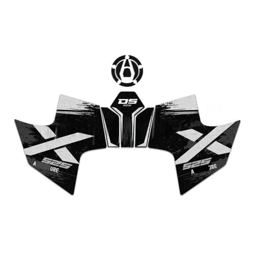 Protection réservoir moto autocollant genouillère gaz coussin Valico 525 DSX