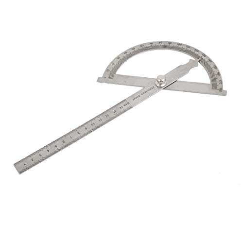 Calibrador de ángulo de acero inoxidable 180 grados miniatura 3