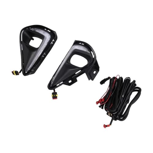 Piezas de repuesto de faros antiniebla y luces diurnas LED para reparar el parachoques