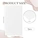 BENECREAT 7 Sheets LED Light Blocking Stickers, 8.6x5 Inch White Adhensive Light Filters, Light Dimming Sheets, Semi-Blackout LED Blackout Sticker for Electronics, Alarm Clock, Radio