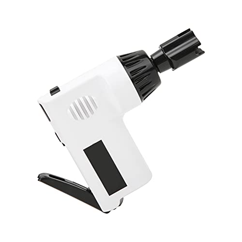 Electric Guitar String, Winder Small Light Multifunction Instrument Winders Accessories for Ukulele 2.7?4.3VWhite Drill Built in Powered Re Able 800mAh Battery with USB Cable (White)