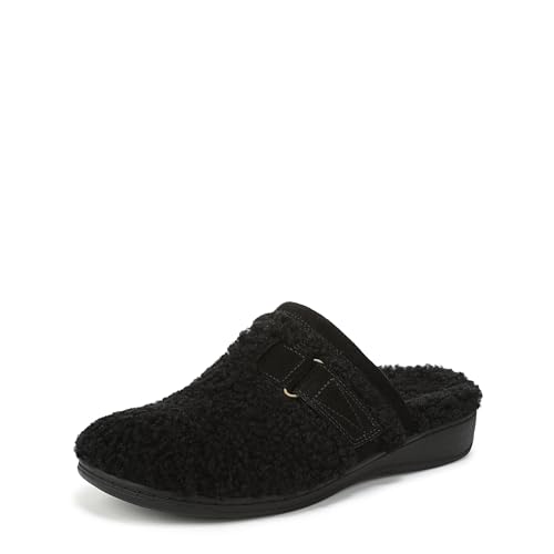 Vionic Women Izzy Mule Slippers Black 8 Medium