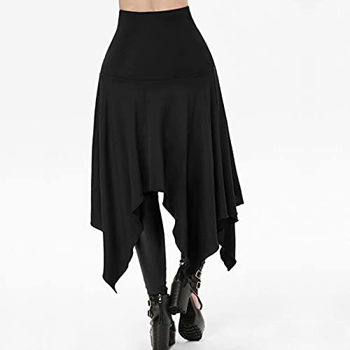 SERYU Women's Victorian Lolita Irregular Strappy Skirt Steampunk Vintage Style Skirt3