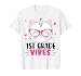 Cute 1st Grade Vibes Cat Kitten Lover Back to School Girls T-Shirt